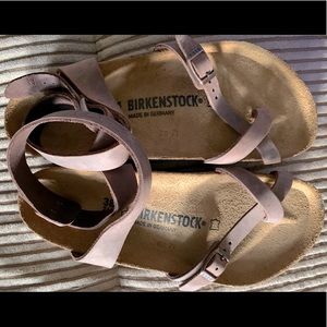 NEW Birkenstock YARA Habana Sandals US 38